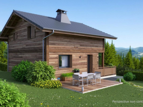 Maison neuve à Passy (74190), 5 pièces