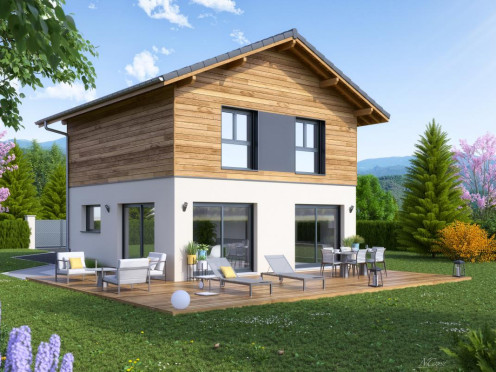 Maison neuve à Armoy (74200), 4 pièces