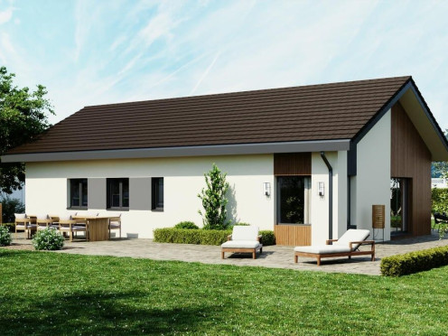 Maison neuve à Chamoux-sur-Gelon (73390), 5 pièces