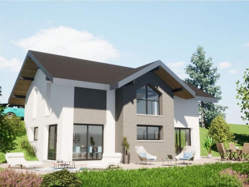 Maison neuve à Saint-Martin-Bellevue (74370), 6 pièces