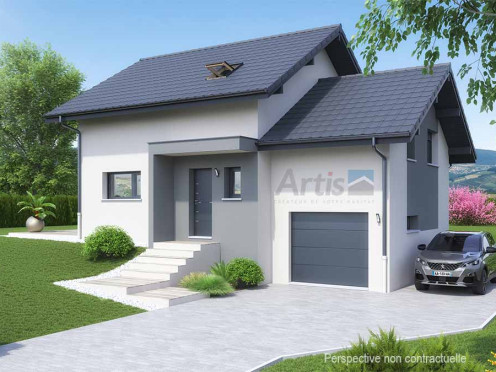 Maison neuve à Draillant (74550), 5 pièces