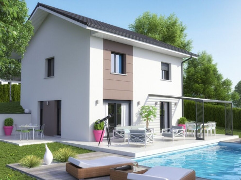 Maison neuve à Saint-Cassin (73160), 5 pièces