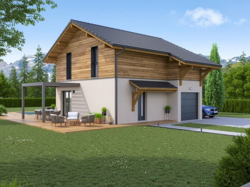 Maison neuve à Curienne (73190), 5 pièces