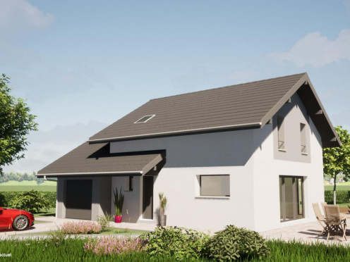 Maison neuve à  Ayse (74130), 5 pièces