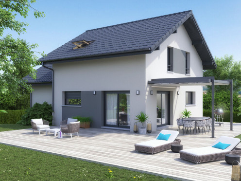 Maison neuve à  Larringes (74500), 5 pièces