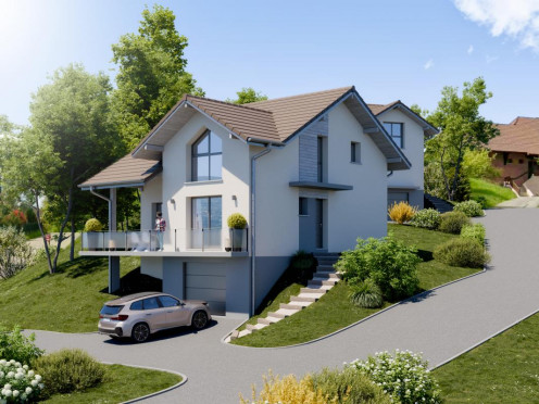 Maison neuve à  Charvonnex (74370), 6 pièces