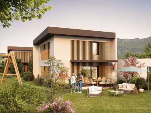 Maison neuve à  Viviers-du-Lac (73420), 4 pièces