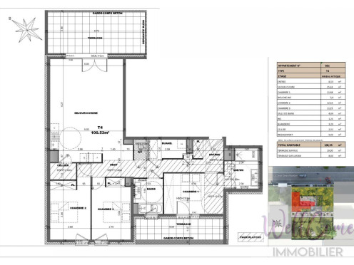 Appartement à Chambéry (73000), 4 pièces