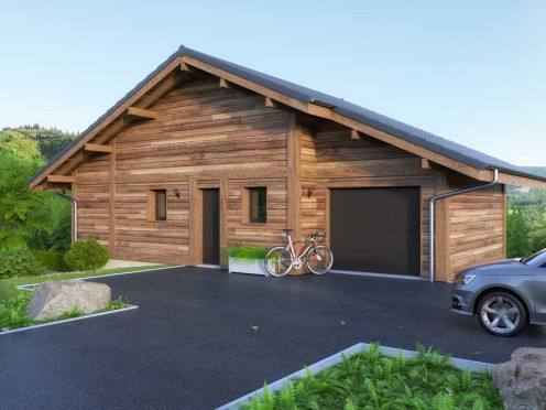 Maison neuve à  Saint-Sigismond (74300), 5 pièces