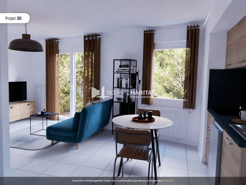 Appartement à  Aix-les-Bains (73100), 1 pièces