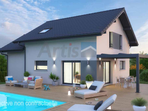 Maison neuve à  Pers-Jussy (74930), 5 pièces