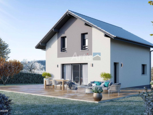 Maison neuve à  Larringes (74500), 5 pièces