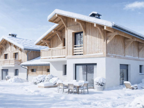 Maison neuve à  Arâches-la-Frasse (74300), 5 pièces