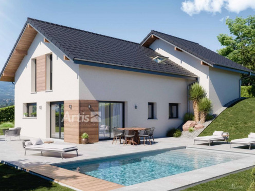 Maison neuve à  Menthonnex-en-Bornes (74350), 5 pièces