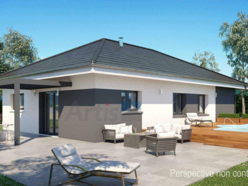 Maison neuve à  Notre-Dame-des-Millières (73460), 5 pièces