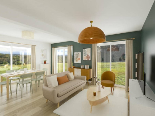 Maison neuve à  Grésy-sur-Aix (73100), 5 pièces