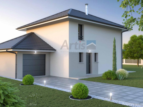 Maison neuve à  Draillant (74550), 5 pièces