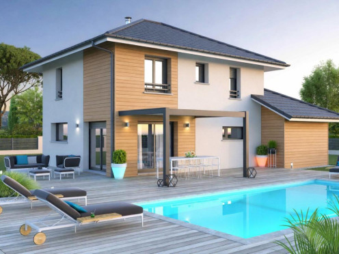 Maison neuve à  Pers-Jussy (74930), 5 pièces