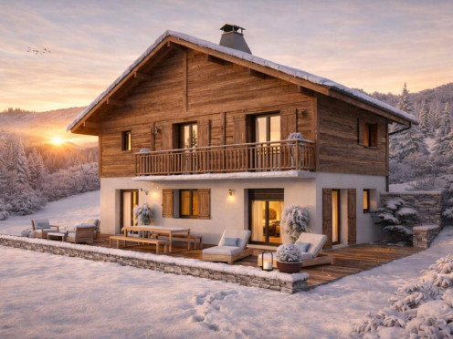 Maison neuve à  Saint-Sigismond (74300), 5 pièces