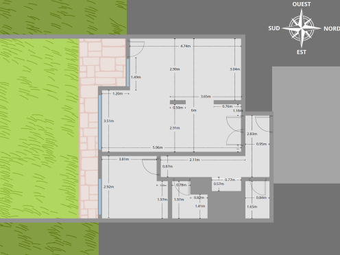 Appartement à  Aix-les-Bains (73100), 2 pièces
