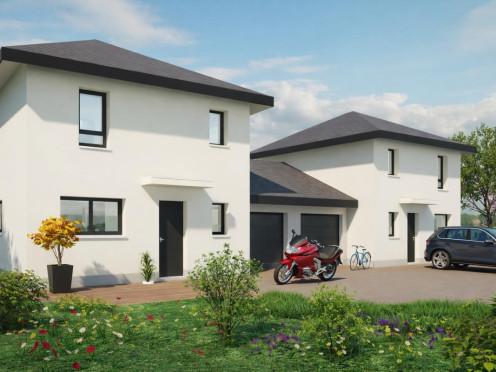 Maison neuve à  Farges (01550), 4 pièces