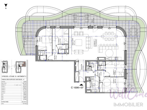 Appartement à  Aix-les-Bains (73100), 5 pièces