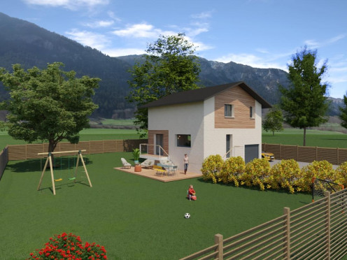 Maison neuve à  Saint-André-de-Boëge (74420), 4 pièces