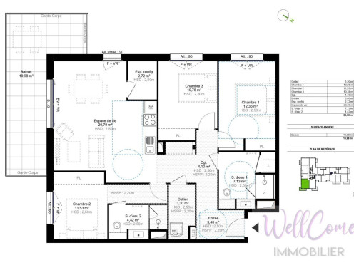 Appartement à  Challes-les-Eaux (73190), 4 pièces