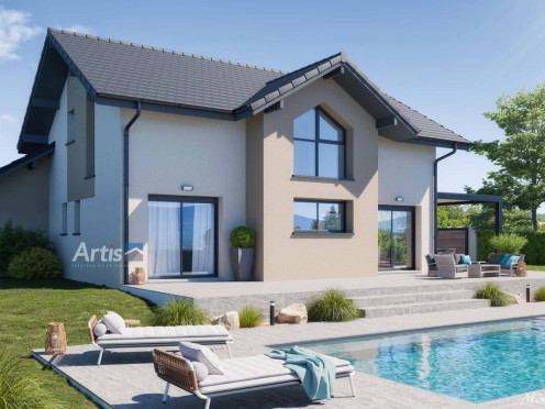 Maison neuve à  Vétraz-Monthoux (74100),  pièces