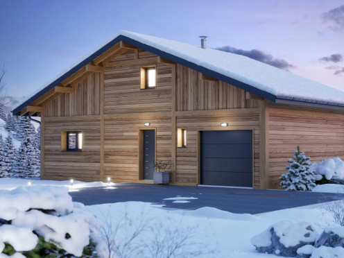 Maison neuve à  Saint-Gervais-les-Bains (74170), 5 pièces