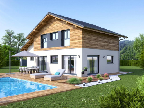 Maison neuve à  Sallanches (74700), 5 pièces