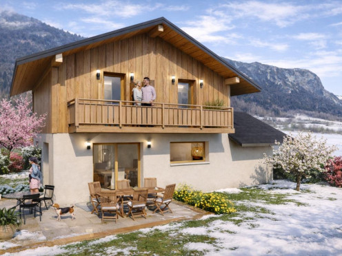 Maison neuve à  Samoëns (74340), 4 pièces