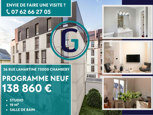 Studio à  Chambéry (73000), 1 pièces