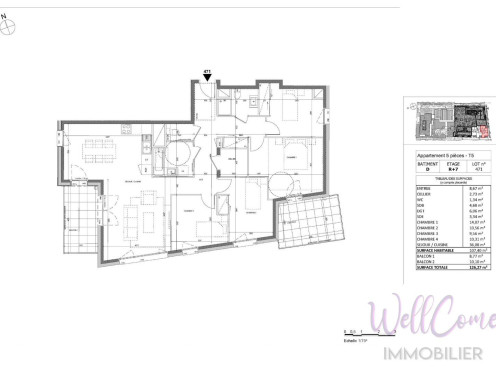 Appartement à  Annecy (74000), 5 pièces