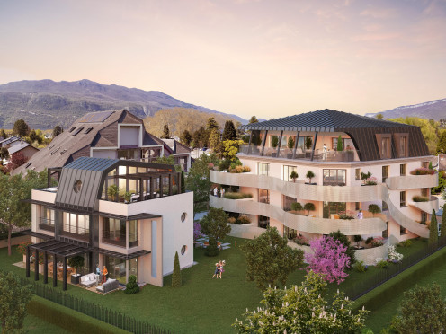 Appartement neuf à  Aix-les-Bains (73100),  pièces