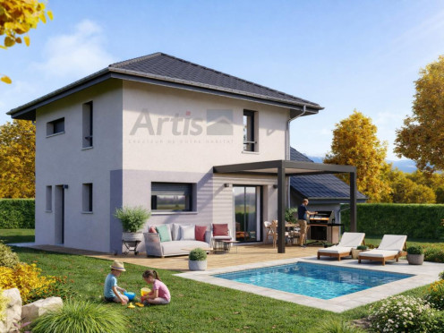 Maison neuve à  Draillant (74550), 4 pièces