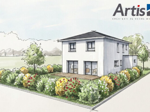 Maison neuve à  Sergy (01630), 4 pièces