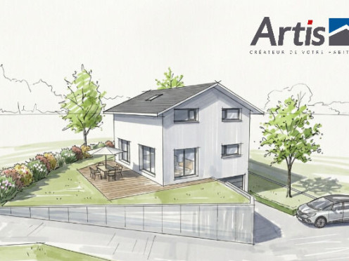 Maison neuve à  Échenevex (01170), 5 pièces