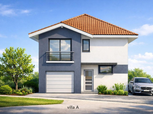 Maison neuve à  Sciez (74140),  pièces