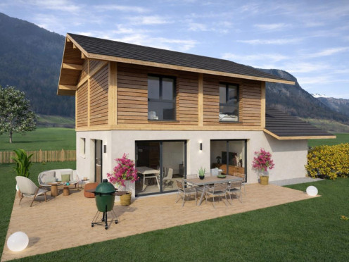 Maison neuve à  Sallanches (74700), 4 pièces