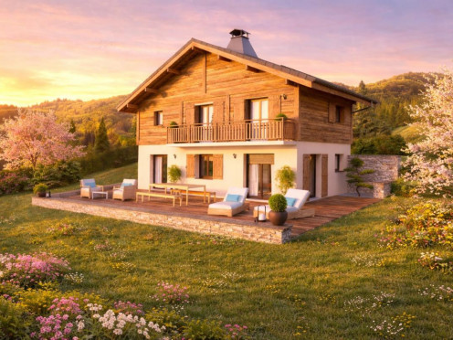 Maison neuve à  Sallanches (74700), 5 pièces