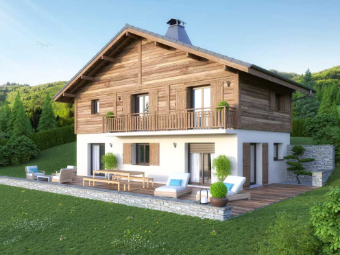 Maison neuve à  Sallanches (74700), 4 pièces