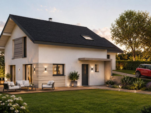 Maison neuve à La Tour (74250), 5 pièces