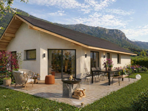 Maison neuve à  Magland (74300), 4 pièces