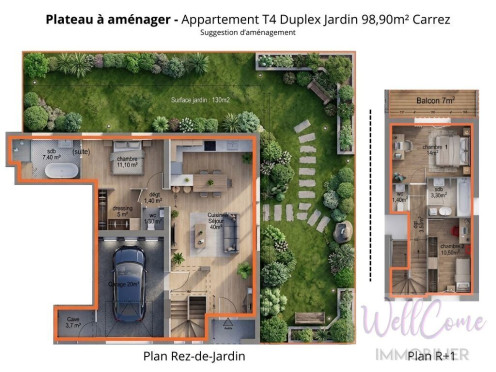 Appartement à  Grésy-sur-Aix (73100), 4 pièces