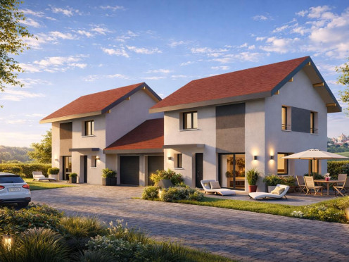 Maison neuve à  Frangy (74270), 4 pièces