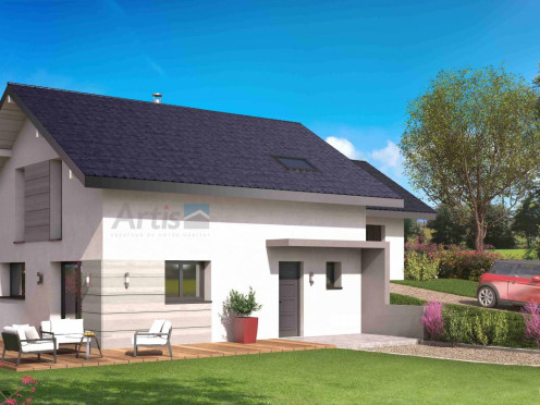 Maison neuve à Les Ollières (74370), 5 pièces
