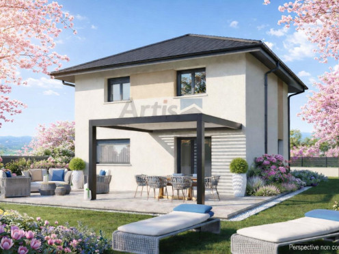 Maison neuve à  Sciez (74140), 4 pièces