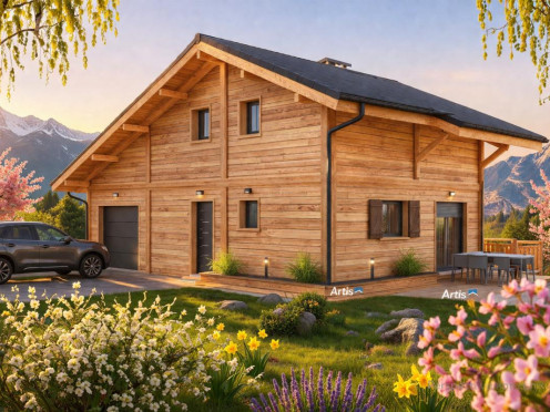 Maison neuve à  Sallanches (74700), 6 pièces