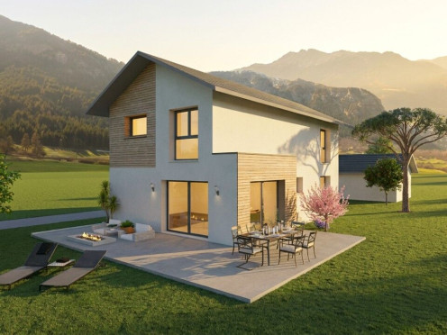 Maison neuve à  Saint-Jorioz (74410), 6 pièces